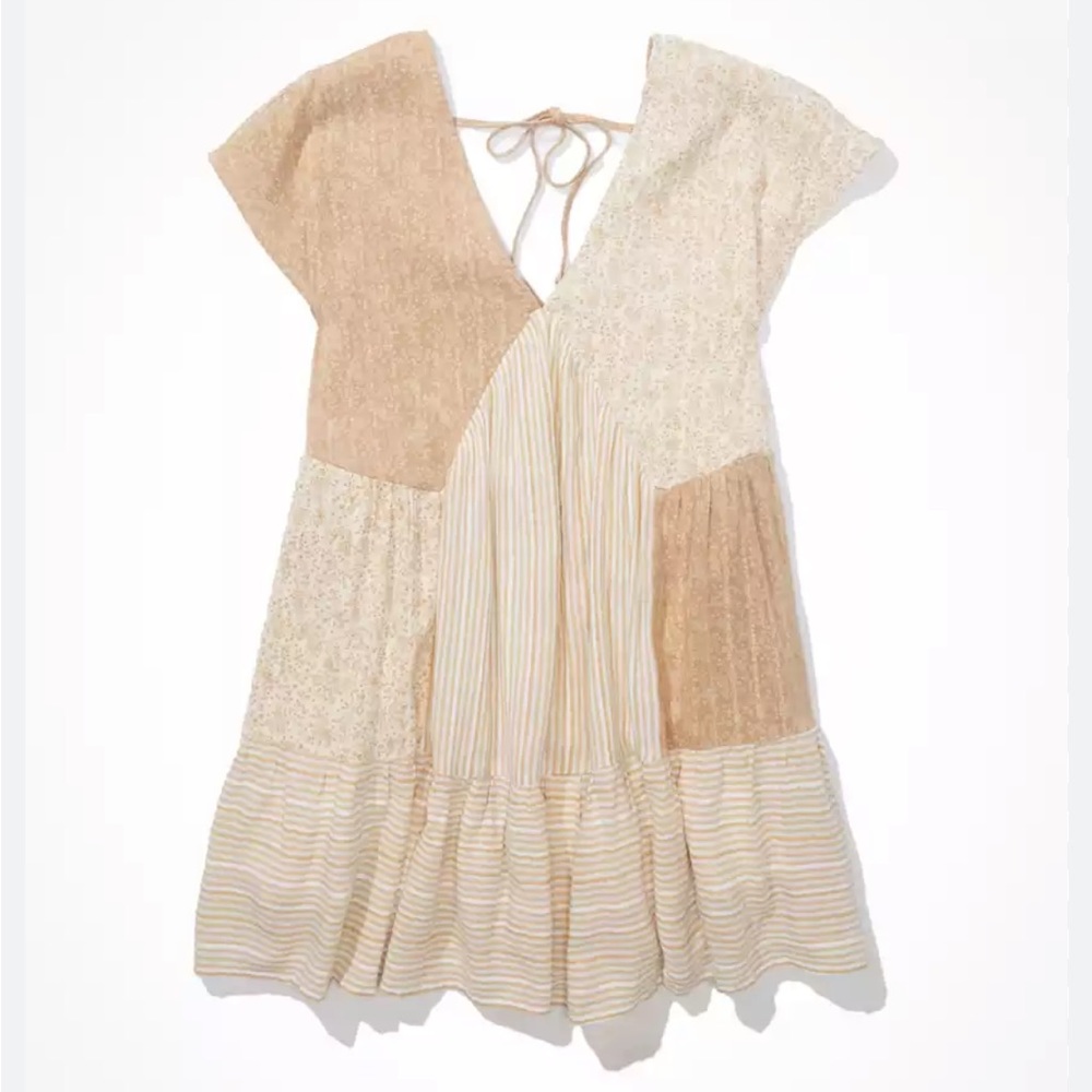 AE Patchwork Swing Dress NWOT